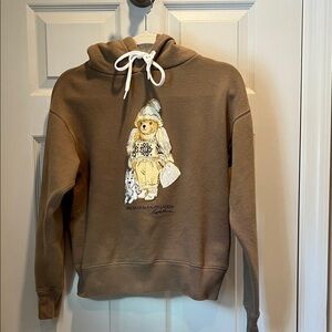 Polo Ralph Lauren Tan Bear Hoodie